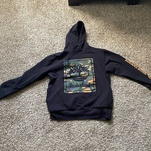 Men’s large camouflage Timberland hoodie